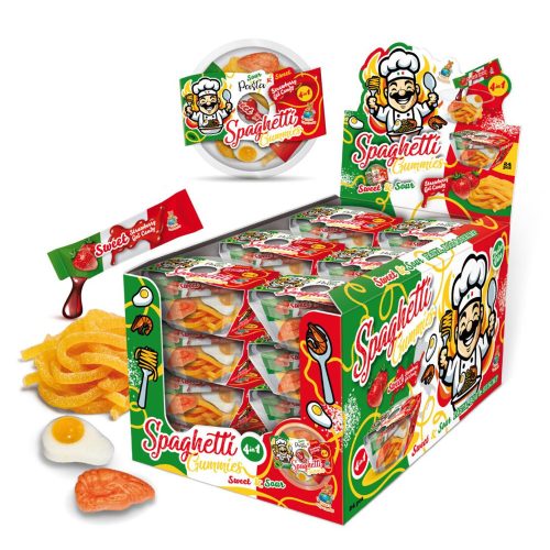 Spaghetti Gummies + Strawberry Ketchup - 46 g
