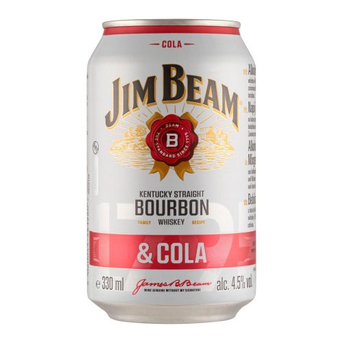 Jim Beam&Cola whisky - 330ml