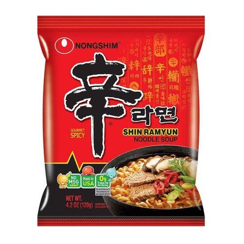 Nongshim Shin Ramyun Spicy instant tészta - 120g