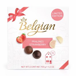   Belgian Praliné Strawberry eperkrémmel töltött desszert - 150g