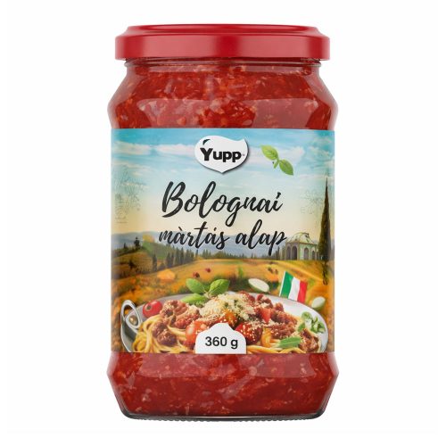 Yupp mártás bolognai alap - 360g