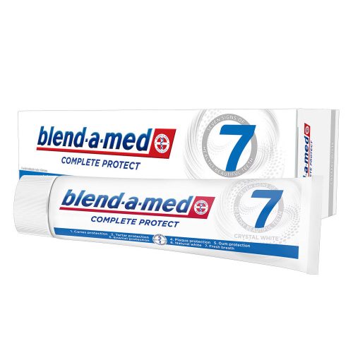 Blend-a-med fogkrém Complete Protect 7 Crystal White - 75ml