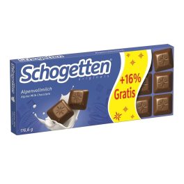 Schogetten tejcsokoládé - 116,6 g