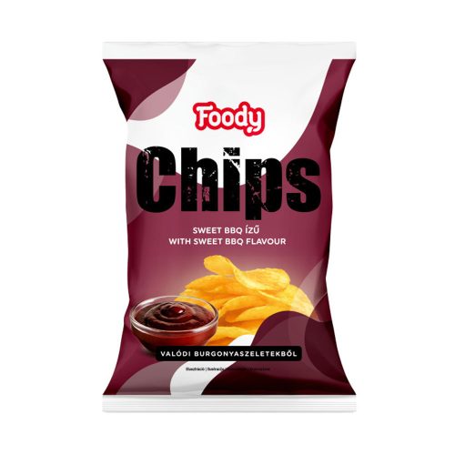 Foody chips BBQ ízű - 40g