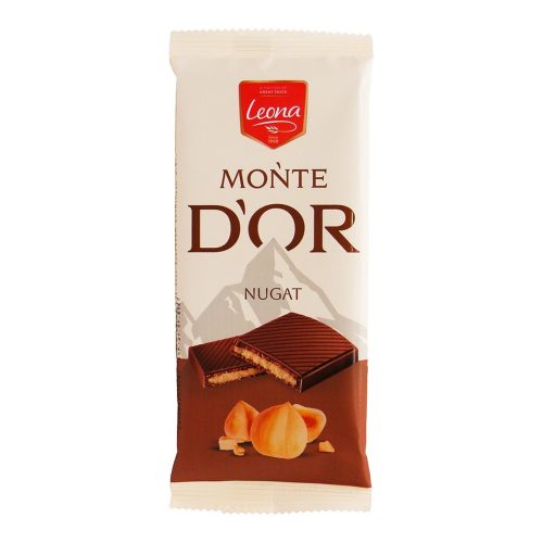Leona Monte Dor mogyoró krémmel töltött táblás csokoládé - 90g
