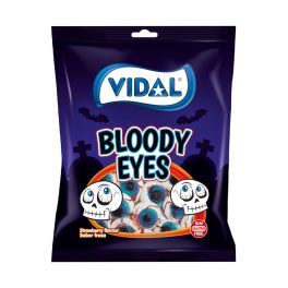 Vidal Bloody Eyes töltött szemgolyó gumicukor - 90 g