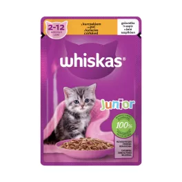 Whiskas Junior alutasakos csirke - 85 g