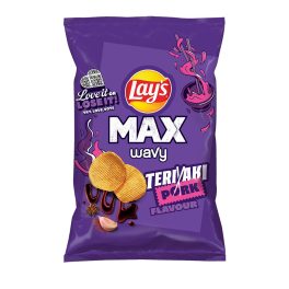 Lays chips MAX wavy teriyaki pork - 120g