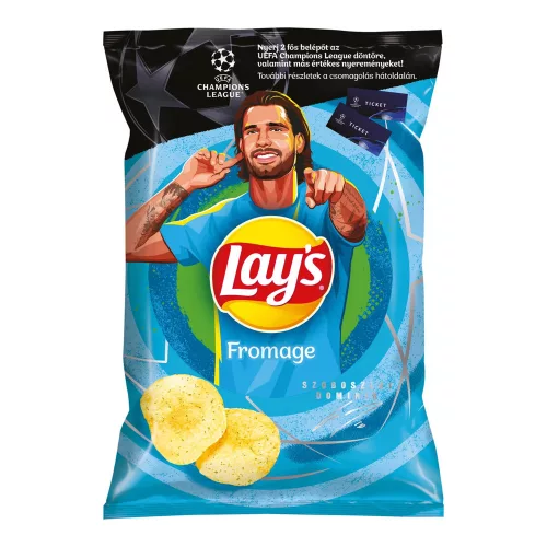 Lays tejfölös-zöldfűszeres ízű burgonyachips  - 130g