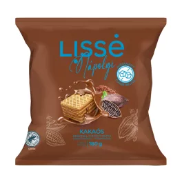   Lissé kakaós krémmel töltött ostya hozzáadott cukor nélkül -180 g