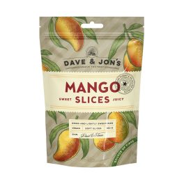   Dave & Jons szárított gyümölcs - Juicy Mango szeletek - 100g