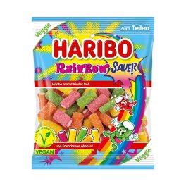 Haribo savanykás gumicukor Rainbow fizz - 160g