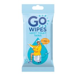 GOWIPES travel size nedves toalettpapír - 10 db