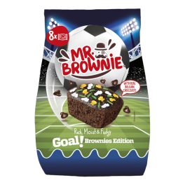 Mr. Brownie GOAL belga csokoládé darabokkal - 200g
