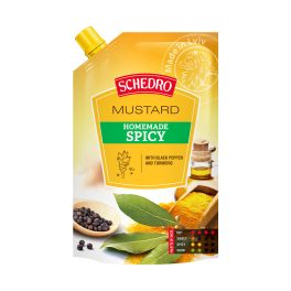 SCHEDRO mustár csípős ízesítéssel - 200g