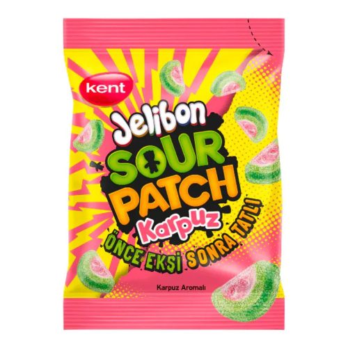 Jelibon Patch görögdinnyés savanyú gumicukor - 40g