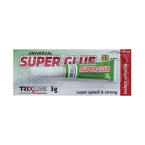 Trixline Super Glue pillanatragasztó - 3 g
