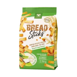 Crazy Bakery Bread Sticks tejfölös-hagymás snack - 60g