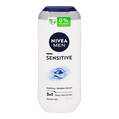 NIVEA férfi tusfürdő Sensitive - 250 ml