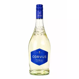   CORVUS TOKAJI francia palackos Hásrslevelű félédes fehér bor 11% - 0,75l