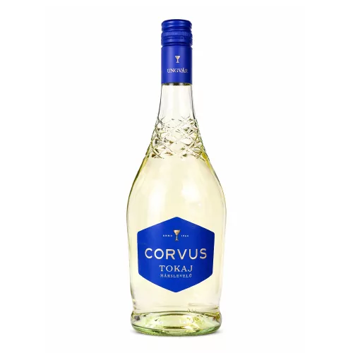 CORVUS TOKAJI francia palackos Hásrslevelű félédes fehér bor 11% - 0,75l