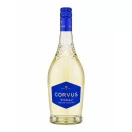  CORVUS TOKAJI francia palackos Sárgamuskotály félédes fehér bor 11% - 0,75l