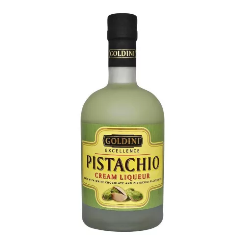 Goldini pisztácia ízű krémlikőr fehér csokoládéval 16% - 0,5 l