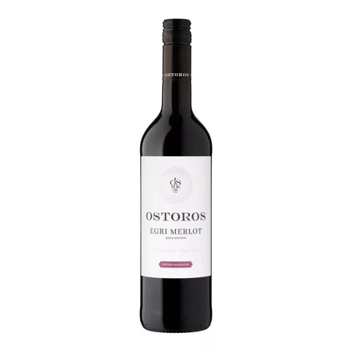 Ostoros Birtok Egri Merlot száraz vörösbor 13,5% - 0,75l