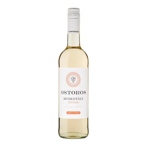 Ostoros Birtok Muskotály Cuvee félédes fehérbor 11% - 0,75l