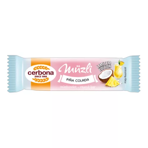 Cerbona müzliszelet pina coladás - 20 g