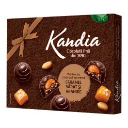   Kandia Praline étcso. praliné sós karamelles tölt. és fmogy tölt.- 104g