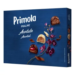   Kandia Primola Assorted tölt tej-, ét és fcsok. pralinéválogatás - 100,5g