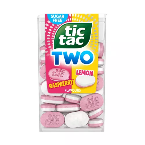 Tic Tac cukordrazsé málna citrom T1 - 38,5g