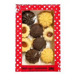 Vegyes Teasütemény kajszi töltelék - 200g