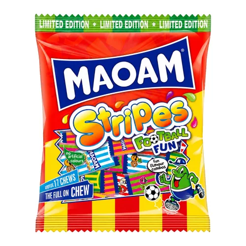 Maoam Stripes Football fun - 140 g
