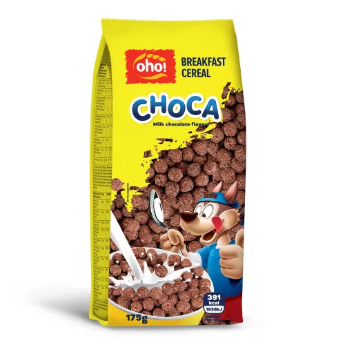 OHO reggeliző gabonapehely csokis - 175g