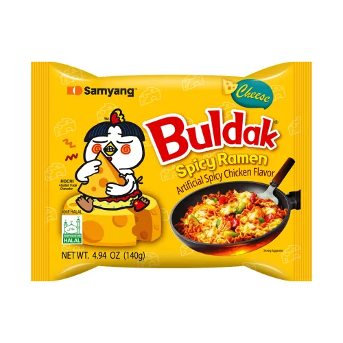 Buldak Ramen Sajtos ízesítésű instant tészta - 140g