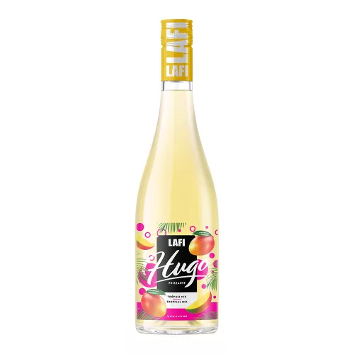 Lafi Hugo tropical ízű szénsavas boralapú koktél 7% - 0,75 l
