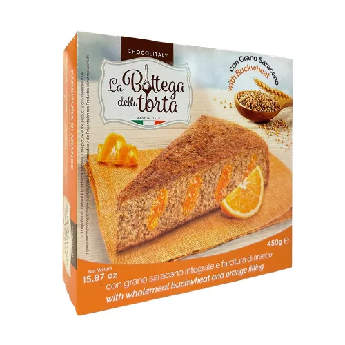 Chocoitaly Torta narancsos töltelékkel  - 450g