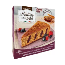   Chocoitaly Torta piros bogyós gyümölcs töltelékkel  - 450g