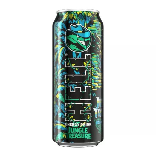 Hell Jungle Treasure Lime Spritz dobozos energiaital - 500 ml