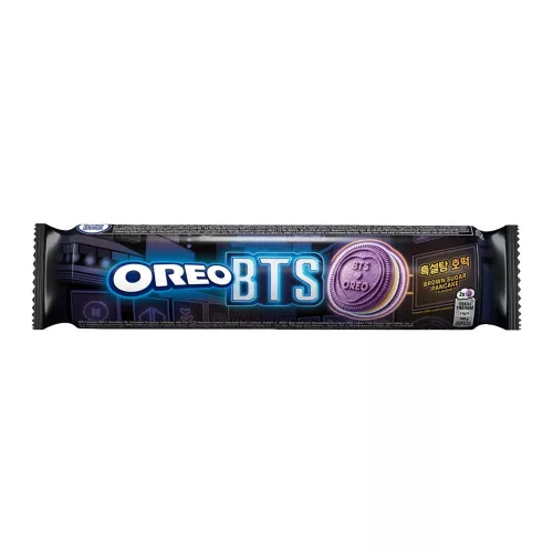 Oreo BTS Led hotteok barna cukor és pancake ízű töltött keksz - 157g