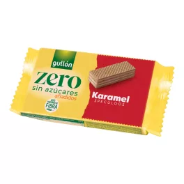 Gullon cukormentes nápolyi karamellás - 63g