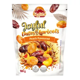   Kalifa JOYFUL aszalt Sárgabarack-datolya őszibarack ízesétsű - 100g
