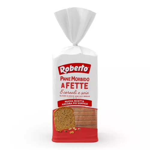 Roberto kenyér pane a fette cereals szeletelt többgabonás kenyér - 400g