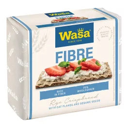   Wasa fibre teljes kiörlésű ropogós kenyérszeletek - 230g