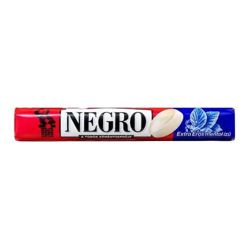 Győri Negro extra erős, töltött keménycukorka - 33,5g