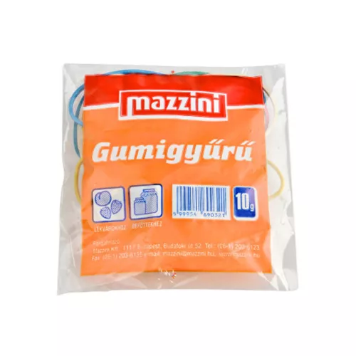 Mazzini gumigyűrű - 10g