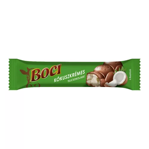 Boci szeletes csokoládé  kókuszkrémes - 34g