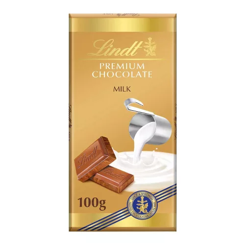 Lindt Gold Milk táblás csokoládé - 100g